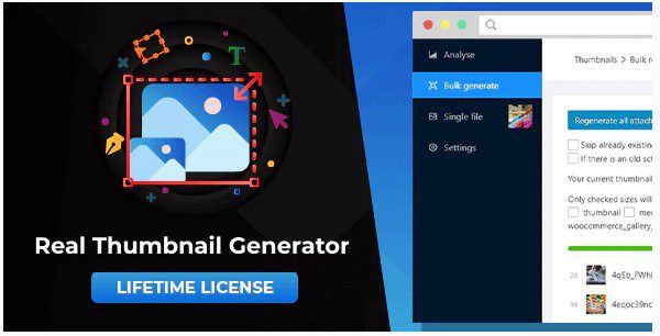 WordPress Real Thumbnail Generator: Эффективно принудительно регенерировать миниатюры массово (или по одной) WordPress Real Thumbnail Generator: Эффективно принудительно регенерировать миниатюры массово (или по одной)