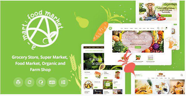 A-Mart v1.0.1 - тема WordPress для магазина органических продуктов A-Mart v1.0.1 - тема WordPress для магазина органических продуктов