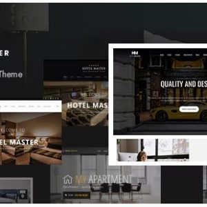 Hotel Master - RU - WordPress Тема Бронирование гостиницы