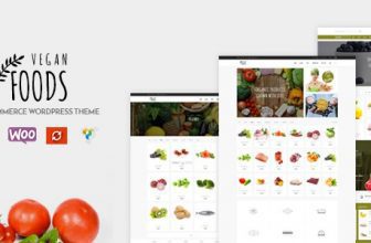 Vegan Food v5.2.21 - адаптивная тема WordPress для WooCommerce для магазина органических продуктов