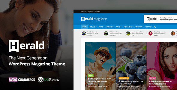 Herald v2.5 - WordPress тема для газет и новостных порталов Herald - WordPress тема для газет и новостных порталов