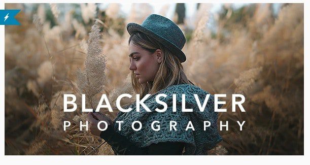 Blacksilver - wordpress тема фото для фотографов