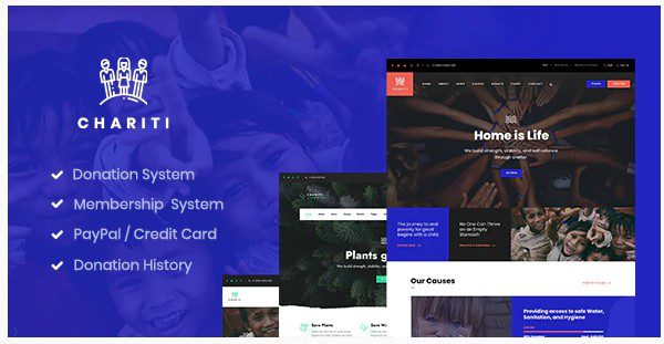 Chariti v1.1.9 - Charity & Donation WordPress Chariti v1.1.9 - Charity & Donation WordPress