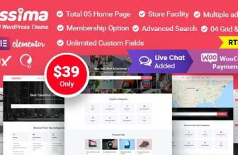 Classima - Classified Ads WordPress Theme - WordPress тема для доски объявлений