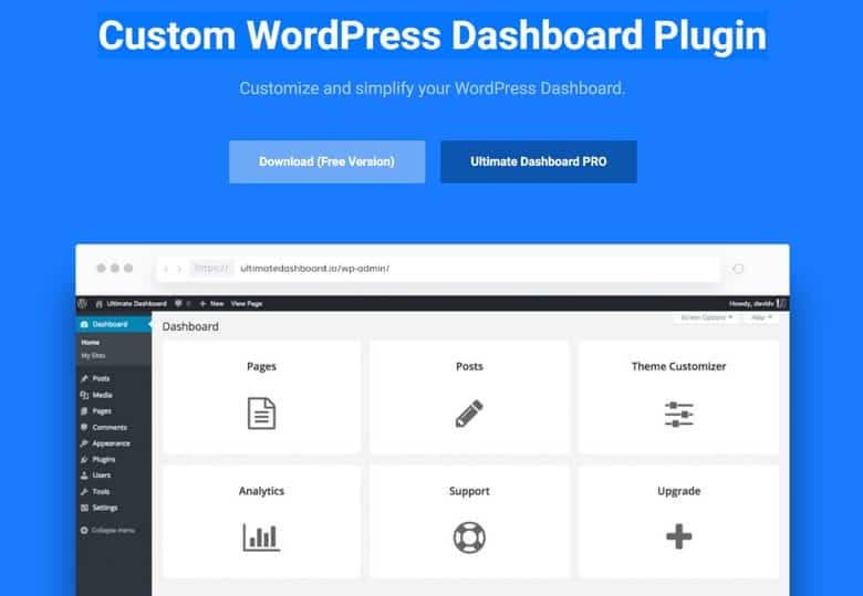 Page Builder Framework Premium Addon + Ultimate Dashboard PRO - Конструктор + Пользовательская Админка WP