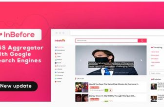 InBefore v1.0.5 (nulled) - News Aggregator with Search Engine
