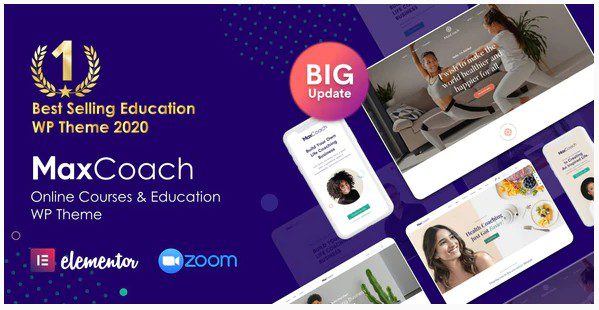 MaxCoach v2.3.2 - Online Courses & Education WP Theme