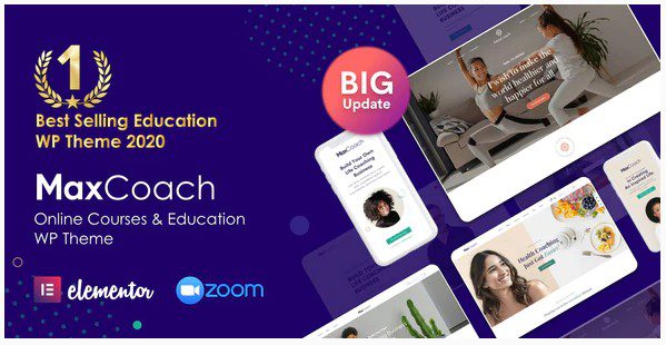 MaxCoach v2.3.2 - Online Courses & Education WP Theme MaxCoach v2.3.2 - Online Courses & Education WP Theme