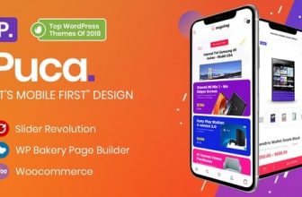 Puca - Оптимизированная мобильная тема WooCommerce