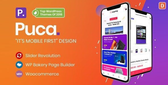 Puca v2.2.13 - Optimized Mobile WooCommerce Theme Puca - Оптимизированная мобильная тема WooCommerce