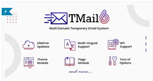 TMail v6.2 - Многодоменная временная система Email - nulled TMail v6.2 - Многодоменная временная система Email - nulled