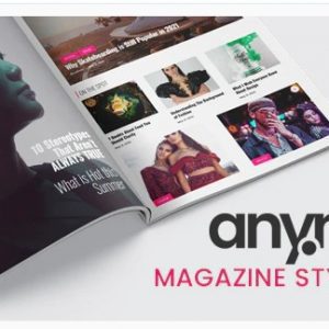 Anymag - блог WordPress в стиле журнала