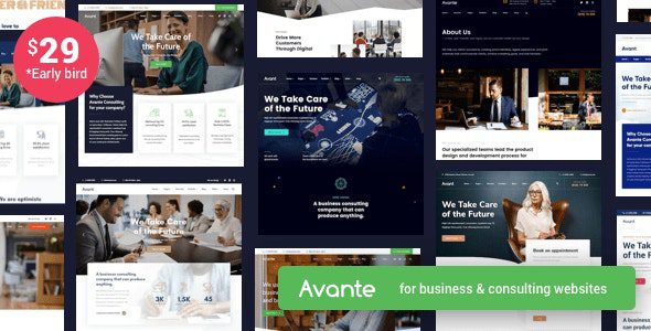 Avante v2.4 - бизнес-консалтинг WordPress Avante v2.4 - бизнес-консалтинг WordPress