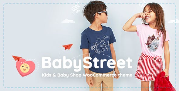 BabyStreet v1.5.2 - Тема WooCommerce для детских магазинов одежды и игрушек BabyStreet v1.5.2 - Тема WooCommerce для детских магазинов одежды и игрушек