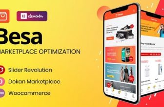 Besa  - тема WooCommerce на Elementor для торговой площадки