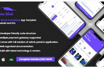 Car Wash Booking System with mobile apps android | Ios | Flutter v2.0.0 - Система бронирования автомойки с мобильными приложениями android