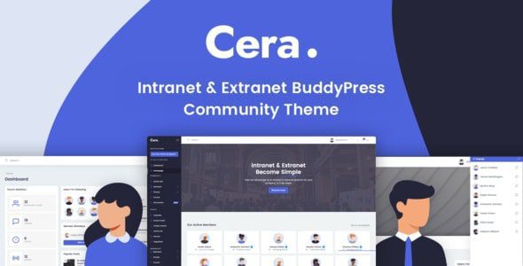 Cera - wordpress тема сообщества интрасети Cera - тема сообщества интрасети