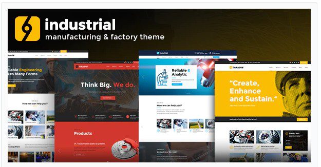 Industrial v1.4.2 - тема WordPress для промышленных предприятий Industrial v1.4.2 - тема WordPress для промышленных предприятий