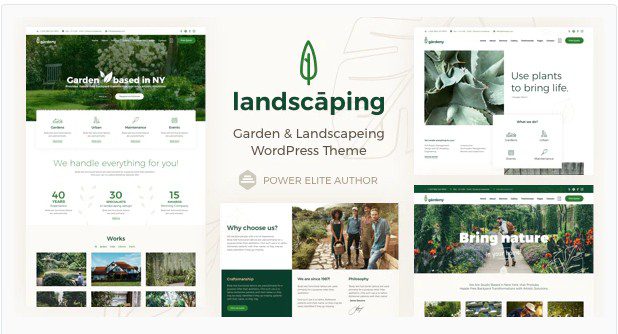 Landscaping v11.0 - wordpress тема ландшафтного дизайна