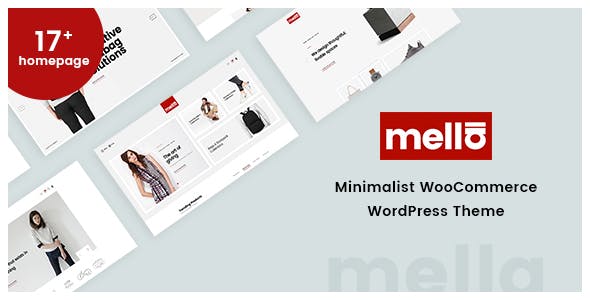 Mella - минималистичная тема WordPress для Ajax WooCommerce Mella - минималистичная тема WordPress для Ajax WooCommerce
