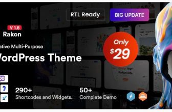 Rakon v2.0.4 — Creative Multi-Purpose WordPress Theme