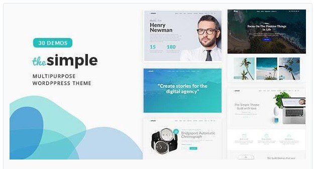 The Simple v2.7.2 - Бизнес тема WordPress The Simple - Бизнес тема WordPress