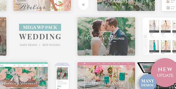 Wedding Industry v4.8 – Тема свадьбы WordPress Wedding Industry v4.8 – Тема свадьбы WordPress