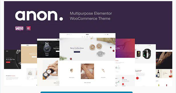 Anon - Многоцелевая тема Elementor WooCommerce Anon - Многоцелевая тема Elementor WooCommerce