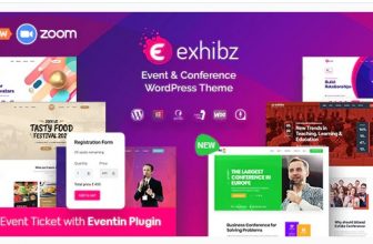 Exhibz v2.4.5 — Тема WordPress для конференций