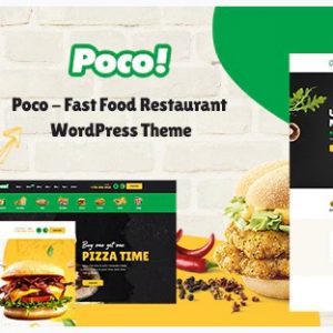 Poco - WordPress тема ресторана быстрого питания