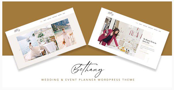 СКАЧАТЬ Bethany - WordPress тема для организации свадеб и мероприятий