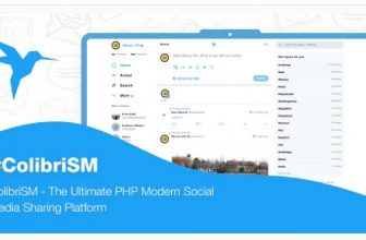 ColibriSM - лучшая современная платформа Соц-сети на PHP - NULLED
