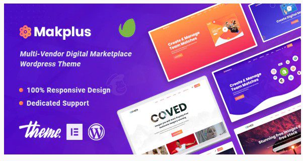 Makplus - тема WooCommerce для цифровой торговой площадки Makplus - тема WooCommerce для цифровой торговой площадки