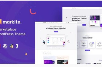 Markite - тема WordPress для цифровой торговой площадки