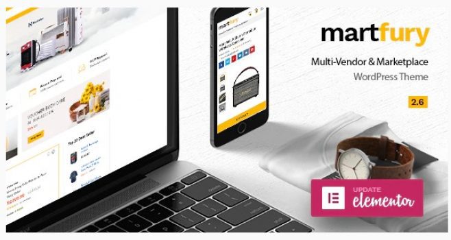 Martfury - тема WordPress для торговой площадки WooCommerce