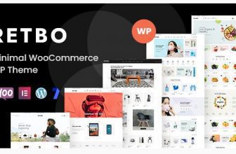 Retbo - минимальная тема WordPress для WooCommerce