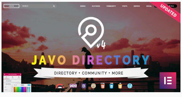 Javo Directory v4.2.2 - WordPress тема Каталога СКАЧАТЬ Javo Directory - WordPress Theme NULLED