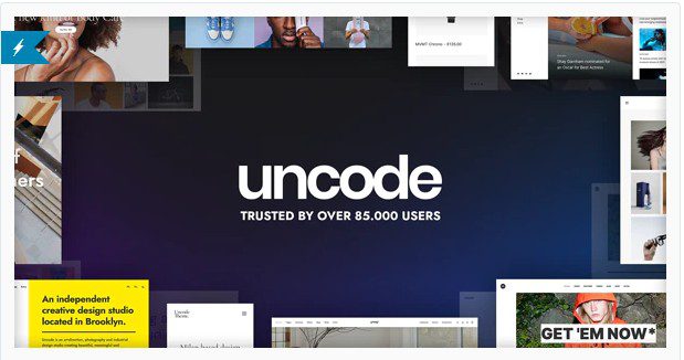 Uncode - тема для WooCommerce