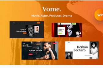 Vome - WordPress тема для киностудии