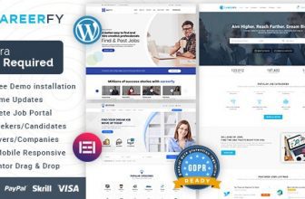 Careerfy - Job Board WordPress Theme - тема для доски объявлений о вакансиях