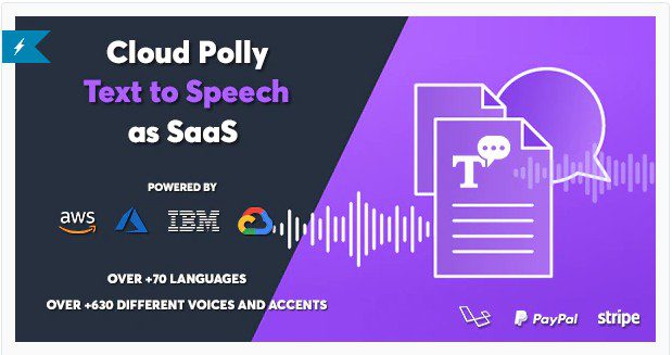 Cloud Polly v1.0.0 - идеальное преобразование текста в речь как SaaS (бизнес услуга) Cloud Polly - идеальное преобразование текста в речь как SaaS