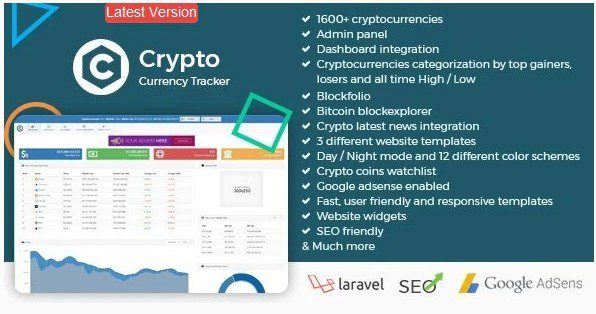 Crypto Currency Tracker - цены в реальном времени, графики, новости, ICO и многое другое