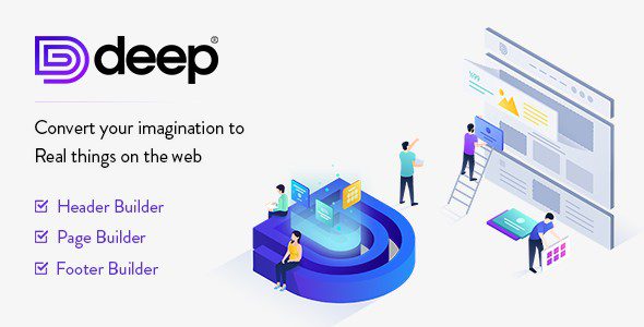 Deep v4.5.8 - WordPress Theme - уникальная тема для творчества Deep - WordPress Theme - уникальная тема для творчества