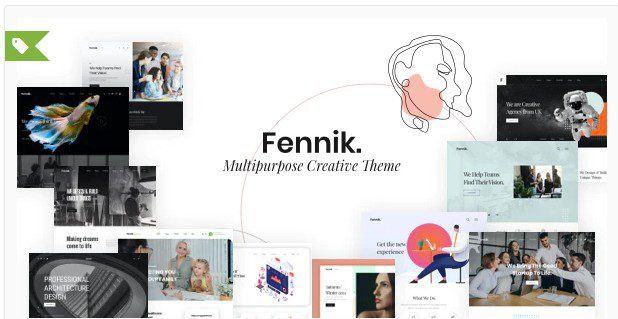 Fennik v1.0.6 - Многоцелевая wordpress тема Fennik v1.0.6 - Многоцелевая творческая тема