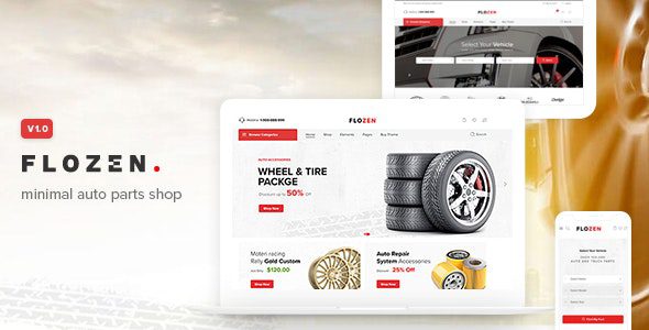 Flozen WordPress WooCommerce тема Flozen WordPress WooCommerce тема