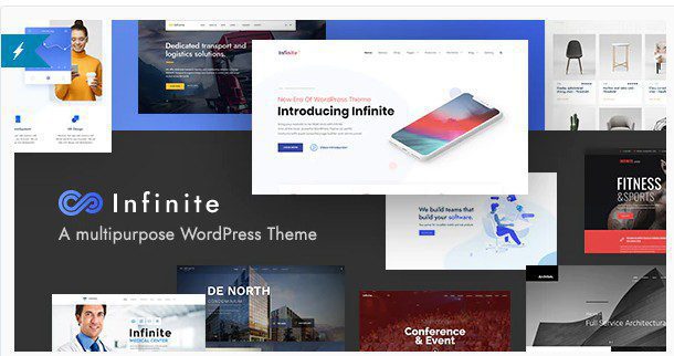 Infinite wordpress theme v4.0.0 - многоцелевая тема WordPress Infinite wordpress theme