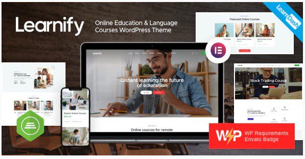 Learnify - WordPress Тема Онлайн-курсов и образования