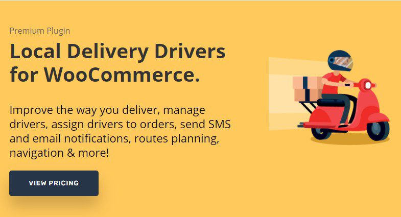 Local Delivery Drivers for WooCommerce + addons - управление водителями доставки