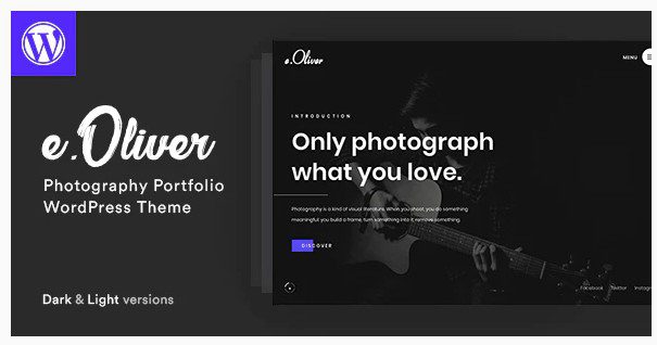 Oliver v1.3.3 - wordpress тема Фото Oliver - wordpress тема Фото