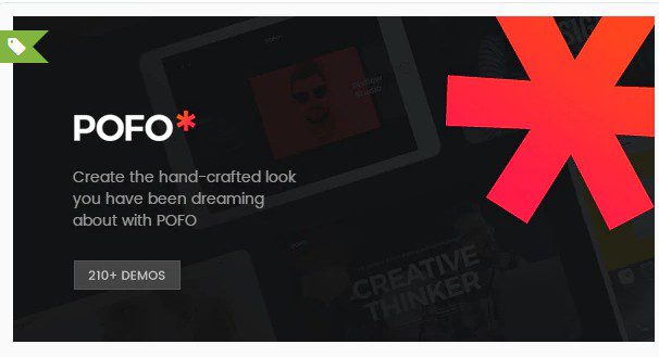 Pofo - WordPress тема для портфолио и блога Pofo - WordPress тема для портфолио и блога
